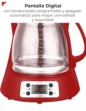 Cafetera de goteo Bogner BDCM12R