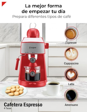 Cafetera espresso Bogner BCM35R