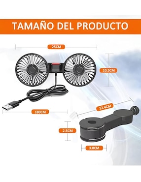 Ventilador sobrepuesto Xtellar 2 velocidades