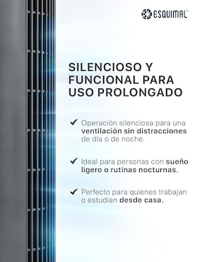 Ventilador de torre Esquimal con control remoto 3 velocidades