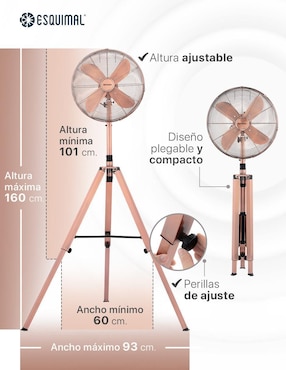 Ventilador de torre Esquimal 3 velocidades