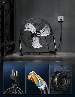 Ventilador industrial Simple Deluxe 3 velocidades