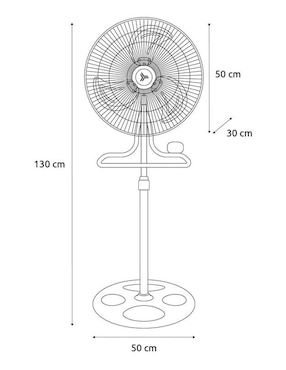 Ventilador 3 en 1 Masterfan 3 velocidades