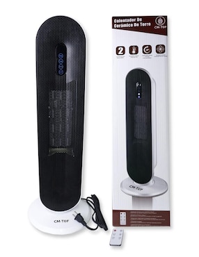 Calefactor torre cerámico eléctronico Cm Top de 127 V
