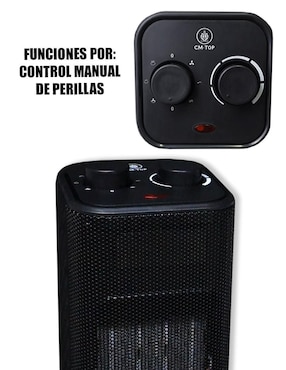 Calefactor torre cerámico eléctronico Cm Top de 127 V