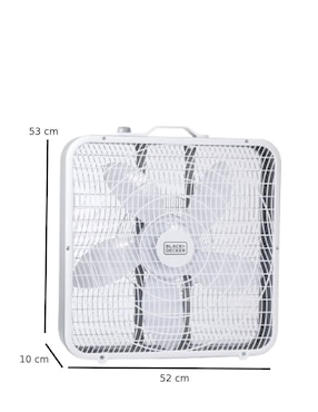 Ventilador de piso Black + Decker 3 velocidades