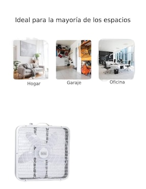 Ventilador de piso Black + Decker 3 velocidades