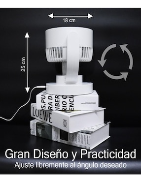 Ventilador de escritorio Cm top 3 velocidades