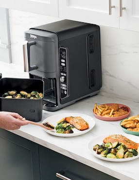 Freidora de aire con compartimento doble Ninja  Doublestack 9.5 L SL401LAA