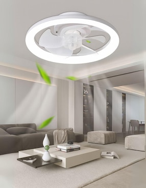 Ventilador de techo Megaluz con control remoto 4 velocidades