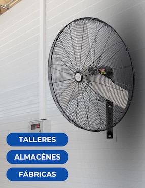 Ventilador de pared Narvik 3 velocidades