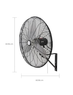 Ventilador de pared Narvik 3 velocidades