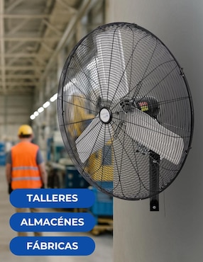 Ventilador de pared Narvik 3 velocidades