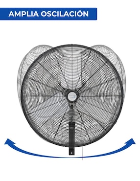 Ventilador de pared Narvik 3 velocidades