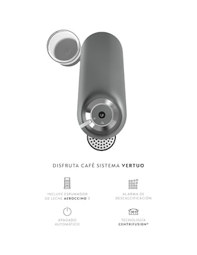 Cafetera de cápsula Nespresso A3KGCV6USTI-NE3