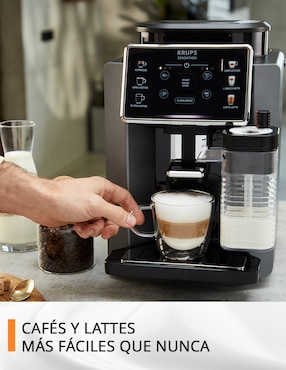 Cafetera super automática Krups sensation EA912HMX
