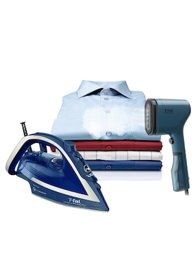 Set plancha T-Fal FV68DT20B2S suela Durilium airglide