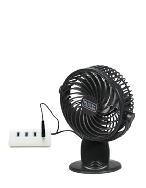Ventilador de mesa Black + Decker 3 velocidades