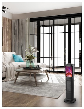 Calefactor torre cerámico eléctrico Red Fan de 110 V - 127 V