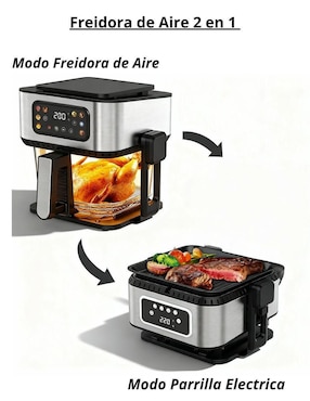 Freidora de aire con compartimento único Pink Garlic 5 L AFPE25