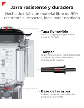 Licuadora Bogner BSB07N 16 velocidades