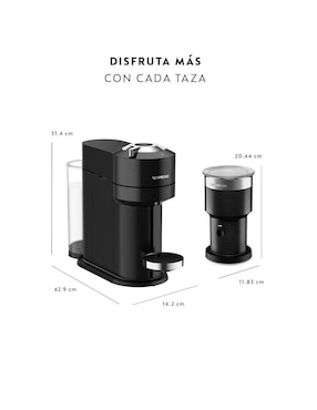Cafetera de cápsula Nespresso Vertuo 160180