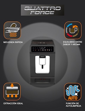 Cafetera super automática Krups Espresso Full Automat EA895GX0