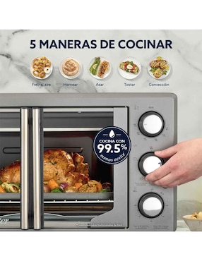 Horno eléctrico freidora Oster TSSTTV42FDMAFNS 42 L