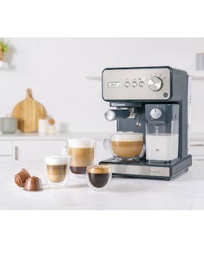 Cafetera espresso Oster PrimaLatte BVSTEM6604SS
