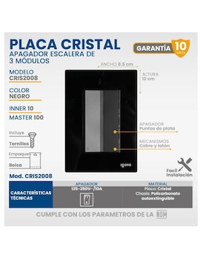 Ventilador de techo Igoto 3 velocidades