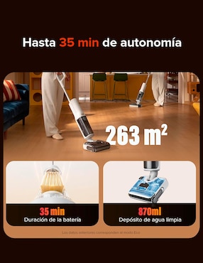 Aspiradora wet & dry roborock f25 rt 900 ml