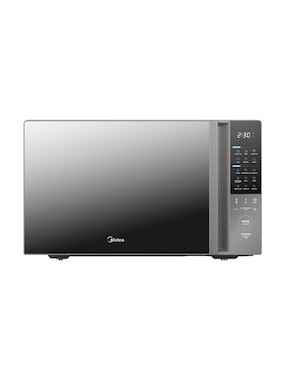 Horno de microondas convencional Midea modelo
MMDT14S2MG de 1.4 pies