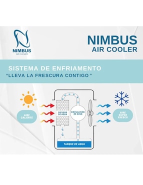 Enfriador de aire Darady de 127 V