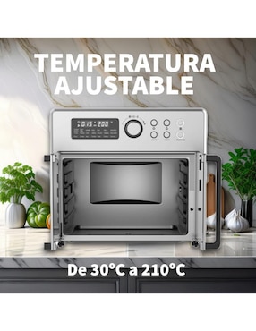 Horno eléctrico Kashbill H10 puerta francesa 30 L