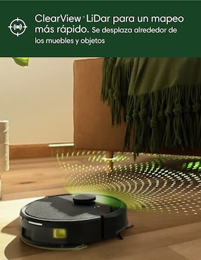 Aspiradora robot Irobot roomba combo 105 con conexión wi-fi 0.5 litros