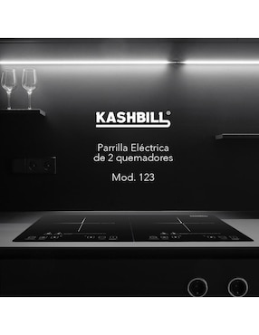 Parrilla eléctrica Kashbill 123 de vitrocerámica