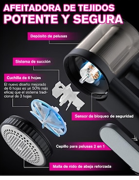 Quitapelusas eléctronico Xtellar