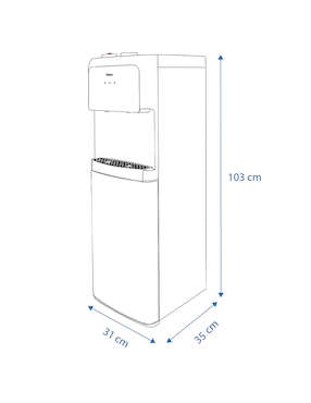 Dispensador de agua eléctrico Dace eapbc09n