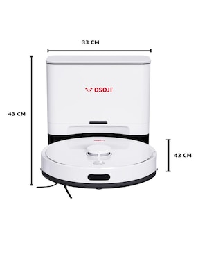 Aspiradora robot Osoji d1000 pro 300 ml