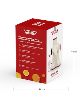 Extractor de jugo Turmix Rocket 400W