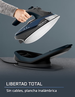 Plancha Rowenta DE6735U0 suela acero inoxidable