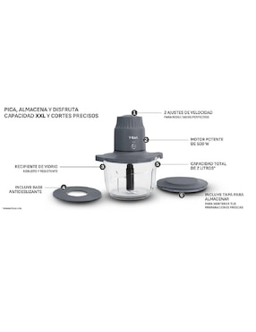Procesador de alimentos T-fal Food preparation cuchillas de acero inoxidable