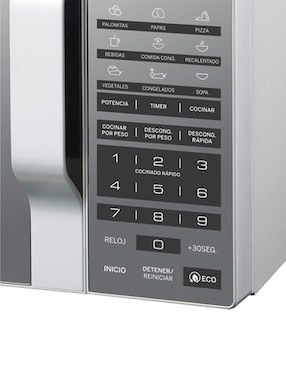 Horno de microondas convencional Mabe Eco Espejo de 0.7 pies