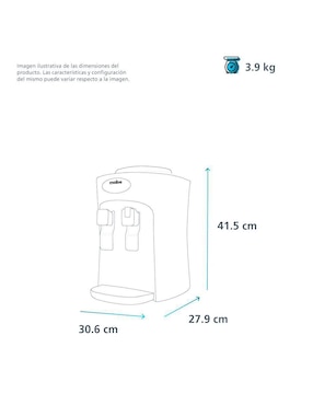 Dispensador de agua eléctrico Mabe EMM2PS