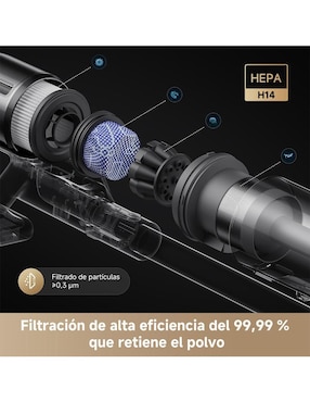 Aspiradora de mano Dreametech z30 essential 800 ml