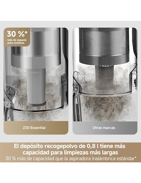 Aspiradora de mano Dreametech z30 essential 800 ml