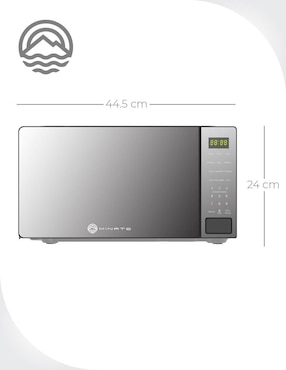 Horno de microondas convencional Minato modelo MMW07 de 0.7 pies cúbicos