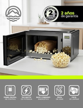 Horno de microondas convencional Minato modelo MMW07 de 0.7 pies cúbicos