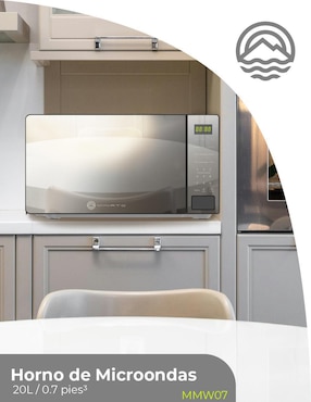 Horno de microondas convencional Minato modelo MMW07 de 0.7 pies cúbicos