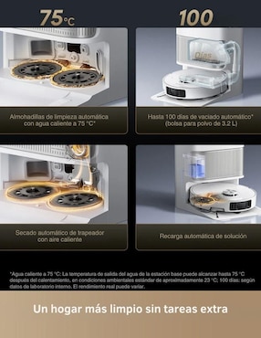 Aspiradora robot Dreame dreame l40s ultra 3 litros